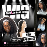 GLAM & GO HEAD BAND WIGS (DEEP WAVE)